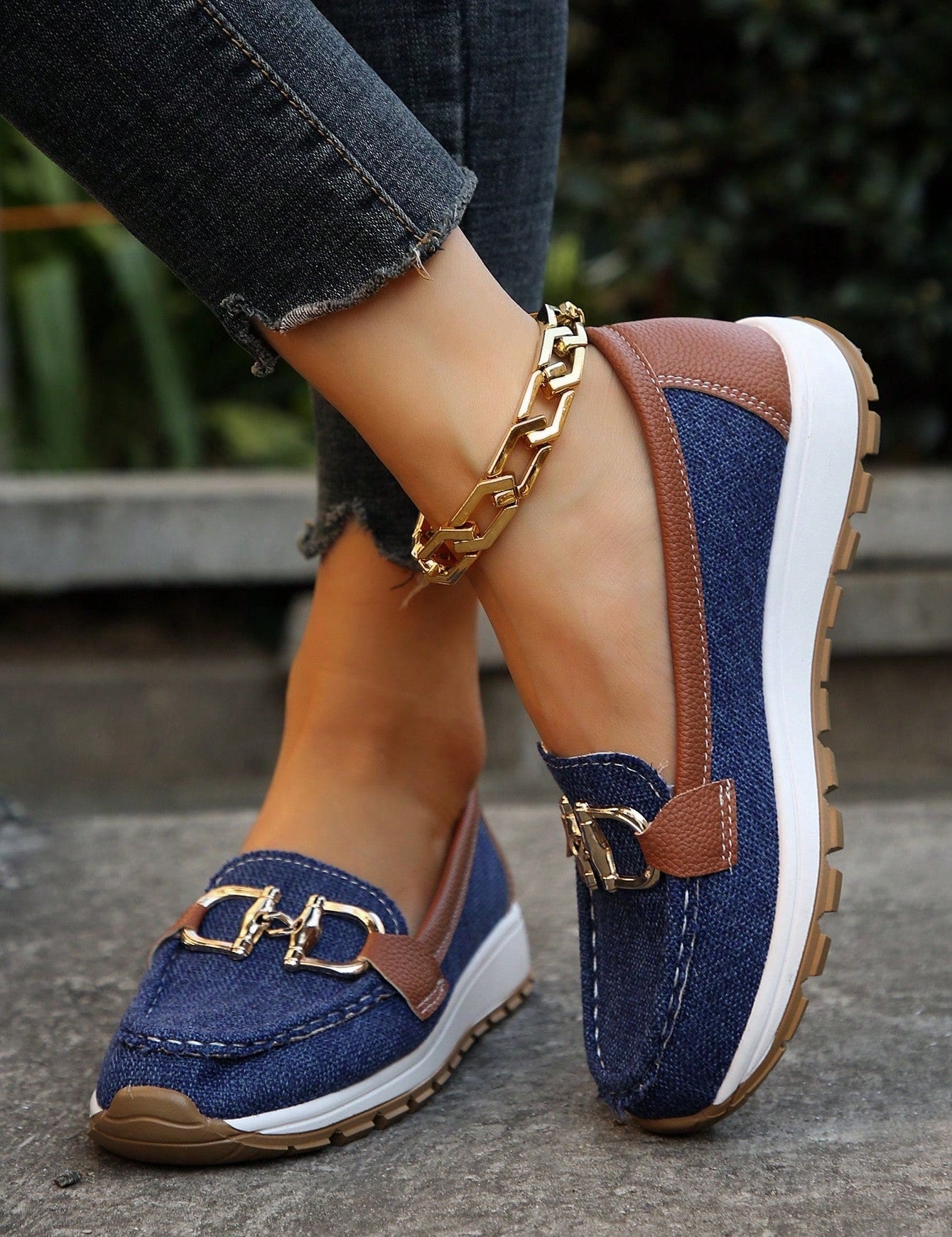 Ellie - Flat Buckle Loafers