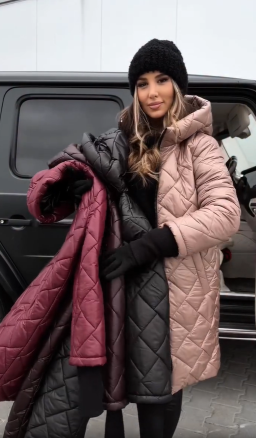 Bogna Bogna Quilted Coat, close-up
