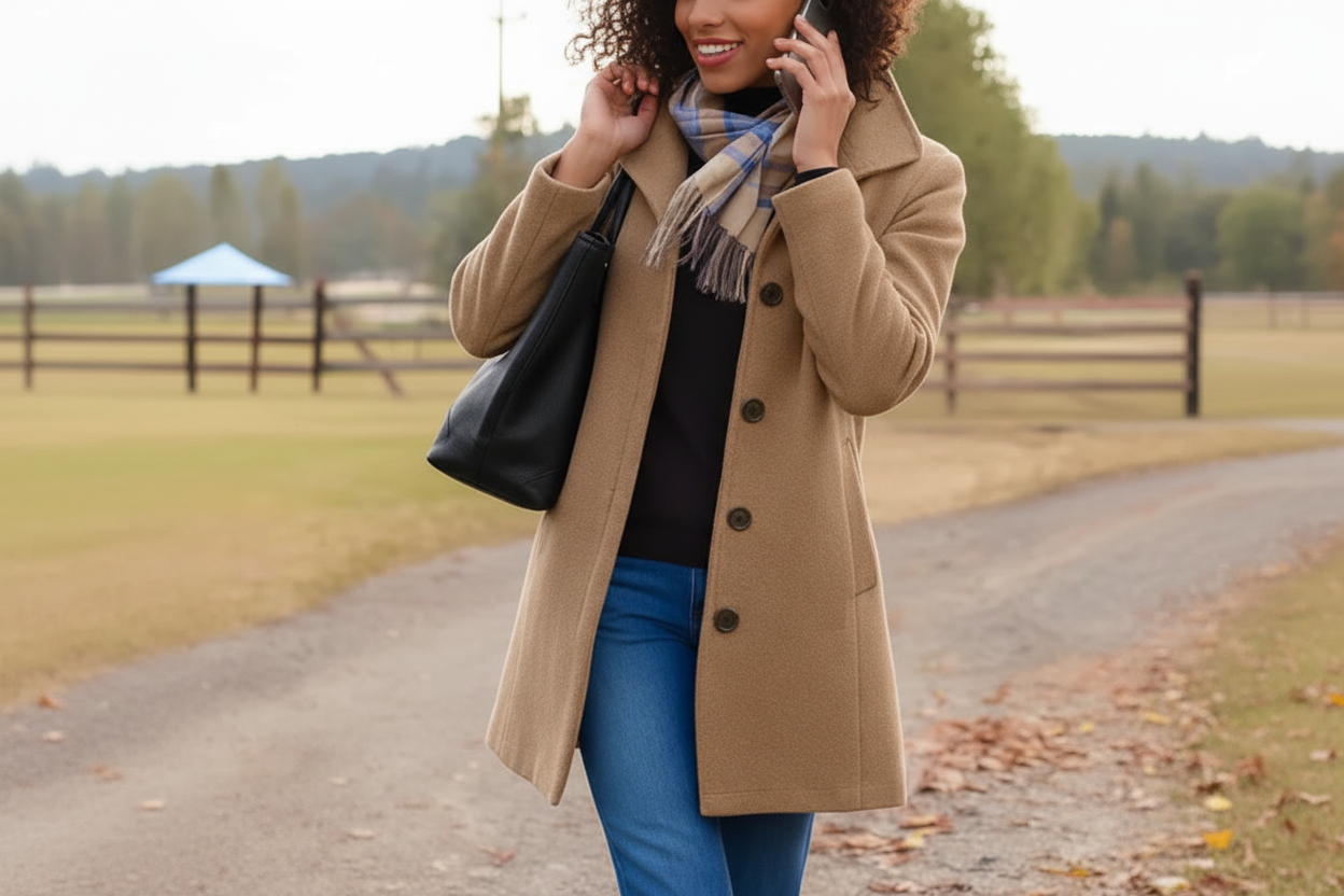 Classic Classic Long Coat, side view