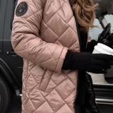 Bogna Bogna Quilted Coat, side view