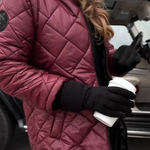 Bogna Bogna Quilted Coat, side view