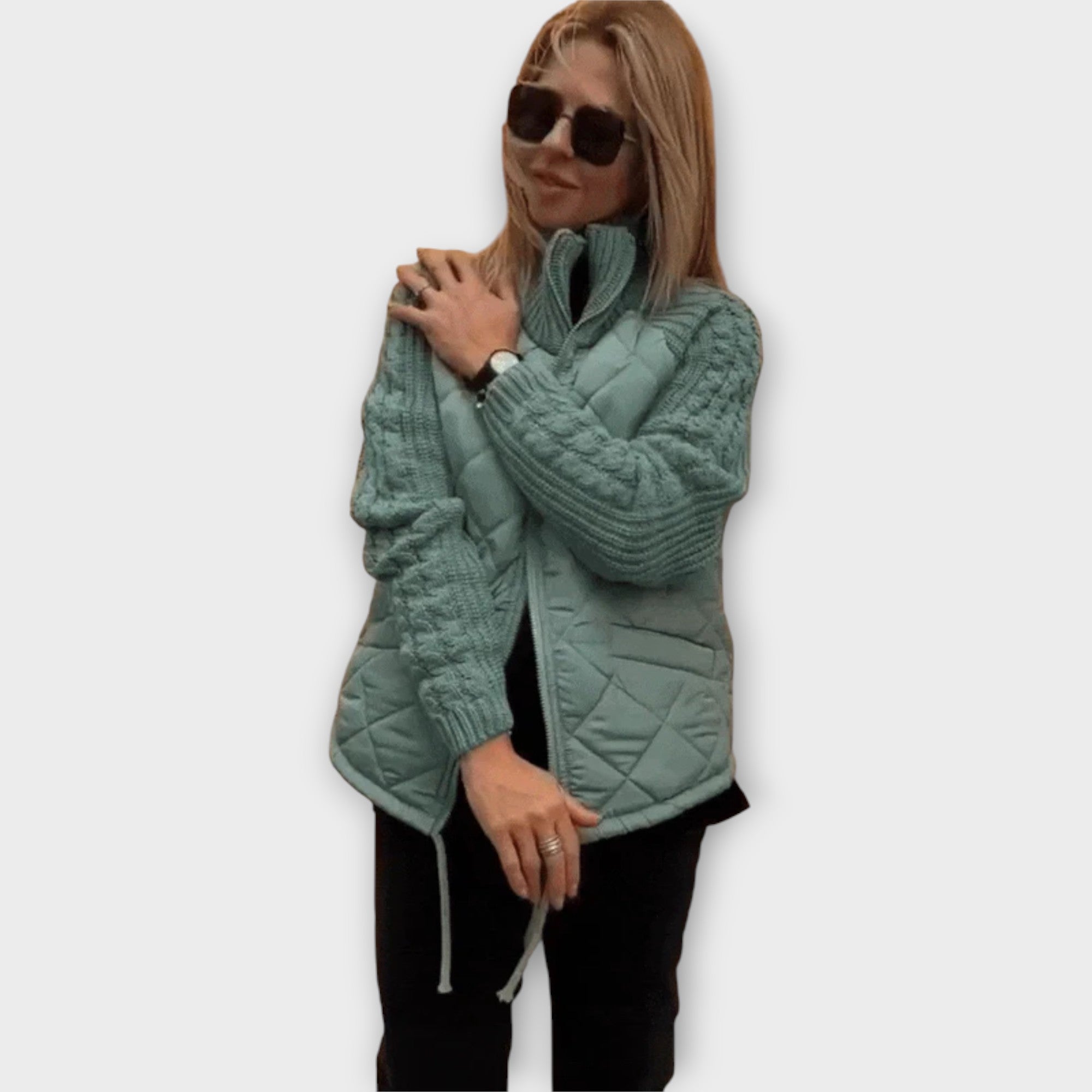 Liviane™ Chic Refined Knit Jacket, front view
