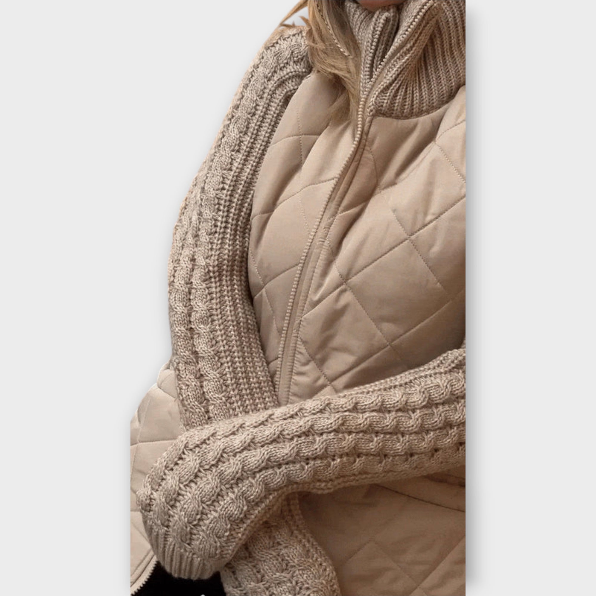 Liviane™ Chic Refined Knit Jacket, detail view