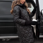 Bogna Bogna Quilted Coat, side view