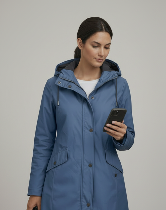 Ingrid Ingrid Raincoat, front view