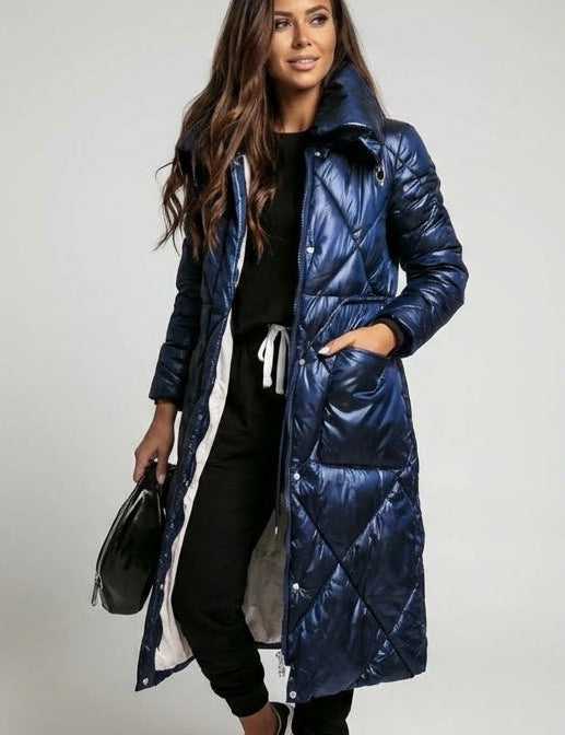 Best-Selling Quilted Jacket Elegant Style, front view