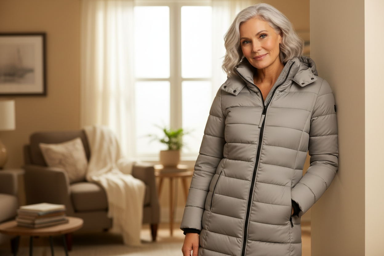Sylvia Sylvia Lightweight Quilted Jacket, side view