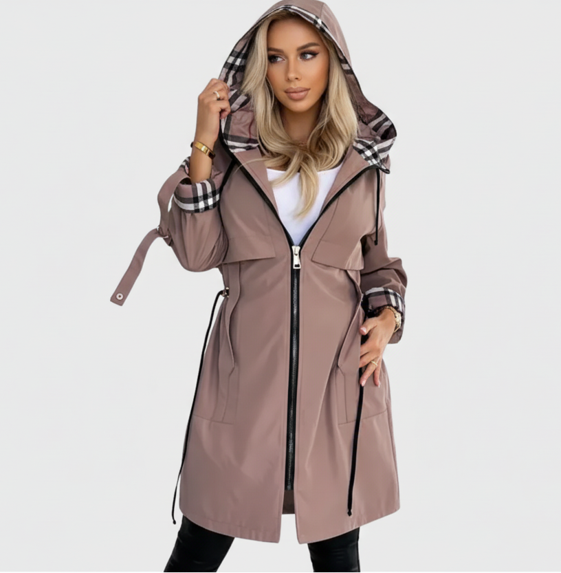 Élise Élise Zip Coat, front view