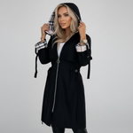 Élise Élise Zip Coat, side view