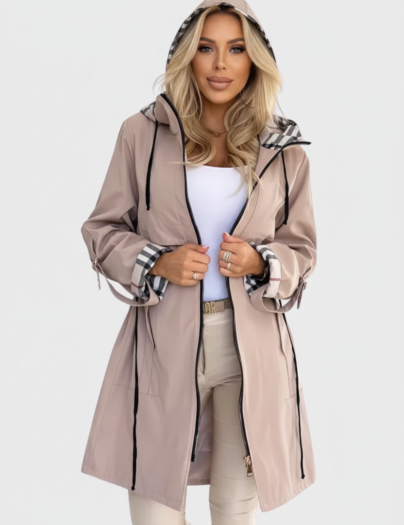 Élise Élise Zip Coat, detail view