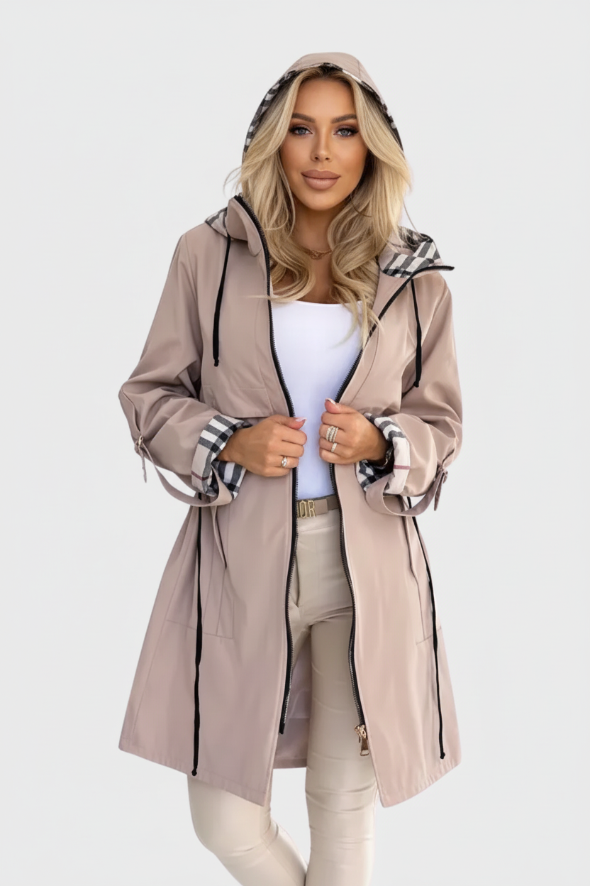 Élise Élise Zip Coat, detail view