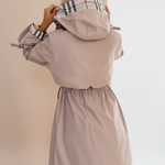 Élise Élise Zip Coat, close-up