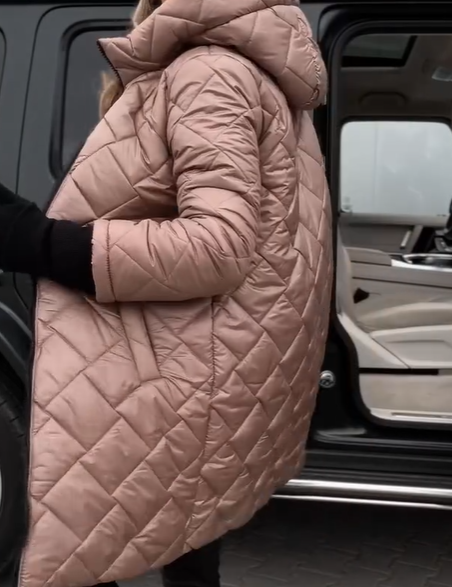 Bogna Bogna Quilted Coat, detail view