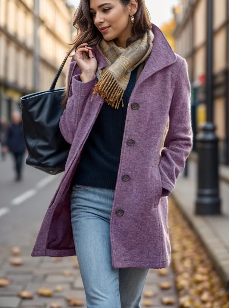 Classic Classic Long Coat, close-up