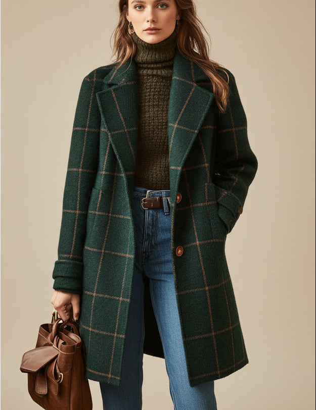 Elegance™ Long Coat Premium Edition, front view