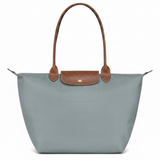Longchamp - Large Le Pliage Tote, Steel