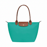 Longchamp - Large Le Pliage Tote, Turquoise