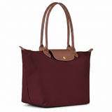 Longchamp - Large Le Pliage Tote, Burgundy