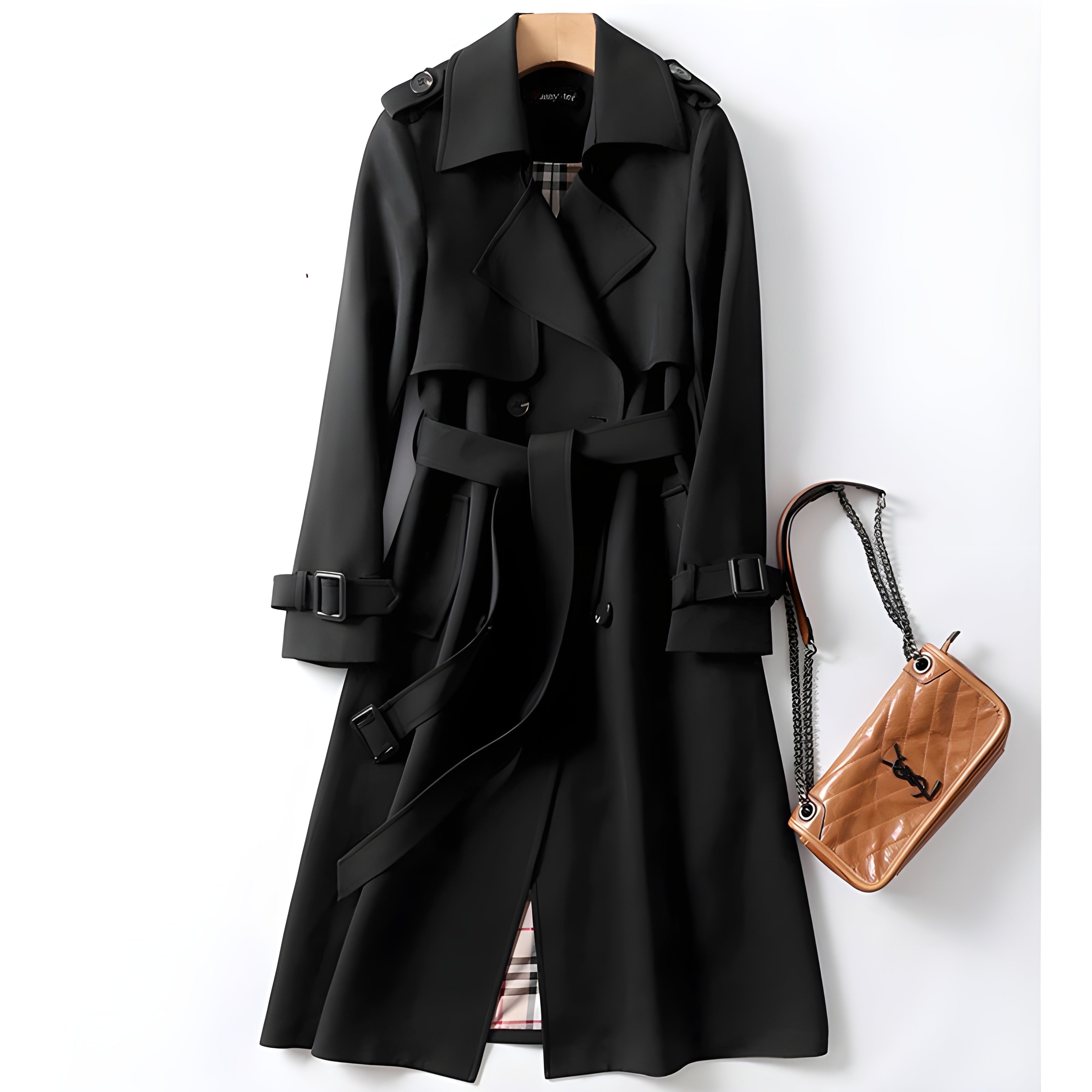 Elegant Elegant Best-Selling Trench Coat, front view